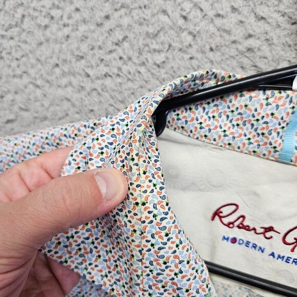 Robert Graham Shirt Mens XL Modern American Tailored Fit Long Sleeves Button Up - Picture 4 of 10